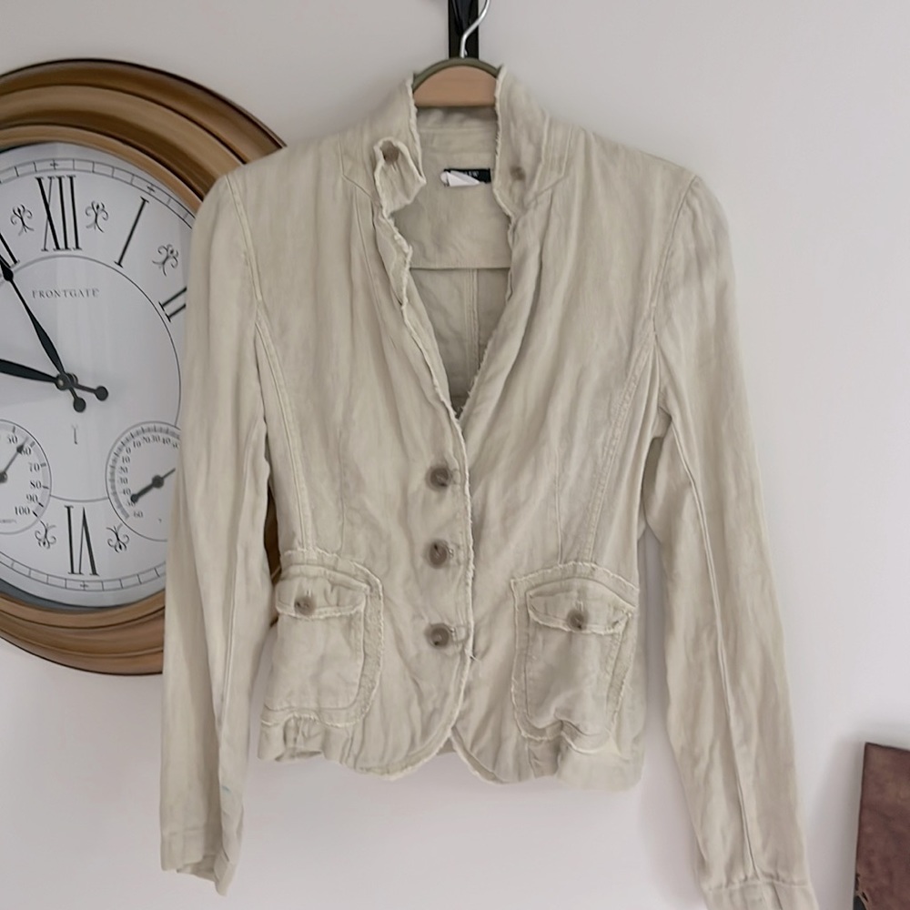 JCrew 100% Linen Blazer